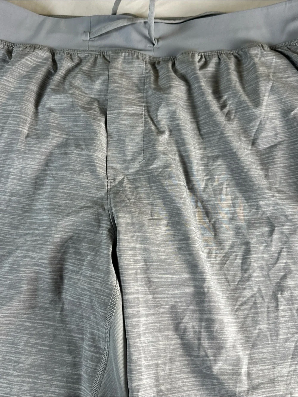 lululemon athletica Men's Heather Gray Athletic Shorts